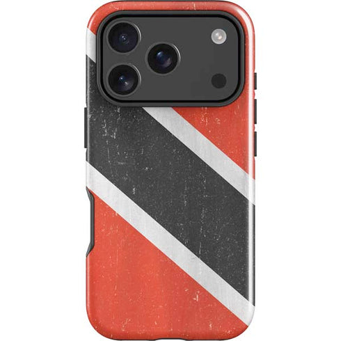 Trinidad and Tobagao Flag Distressed iPhone 18 Pro Impact Case