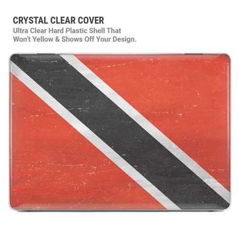 Trinidad and Tobagao Flag Distressed MacBook Cases