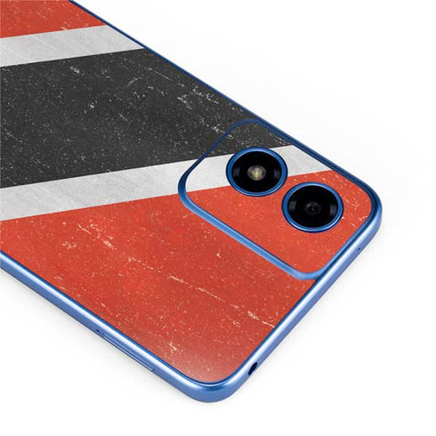 Trinidad and Tobagao Flag Distressed Moto G Play 4G (2024) Skin
