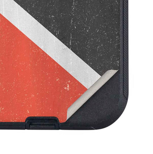Trinidad and Tobagao Flag Distressed Otterbox Defender iPhone Skin