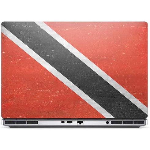 Trinidad and Tobagao Flag Distressed Dell Precision Skin