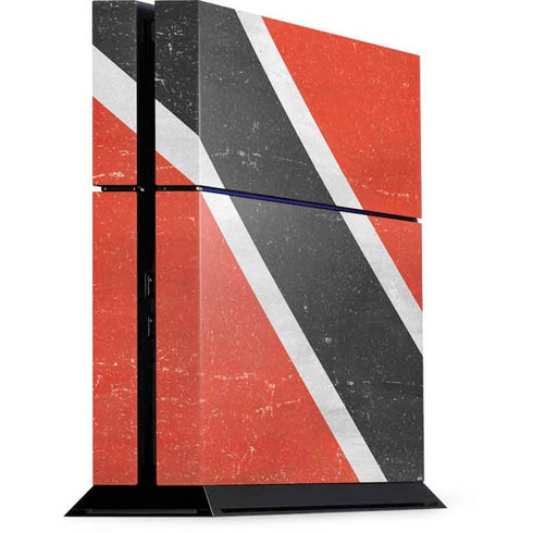 Trinidad and Tobagao Flag Distressed PlayStation PS4 Skins