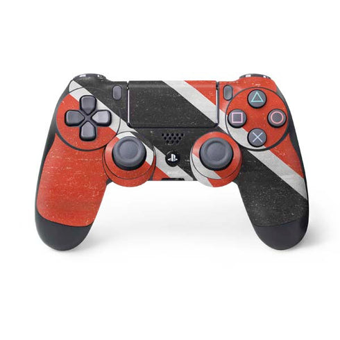 Trinidad and Tobagao Flag Distressed PlayStation PS4 Skins