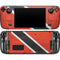 Trinidad and Tobagao Flag Distressed Steam Deck Handheld Gaming Computer OLED Skin
