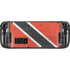 Trinidad and Tobagao Flag Distressed Steam Deck Handheld Gaming Computer OLED Skin