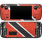 Trinidad and Tobagao Flag Distressed Steam Deck Handheld Gaming Computer Skin