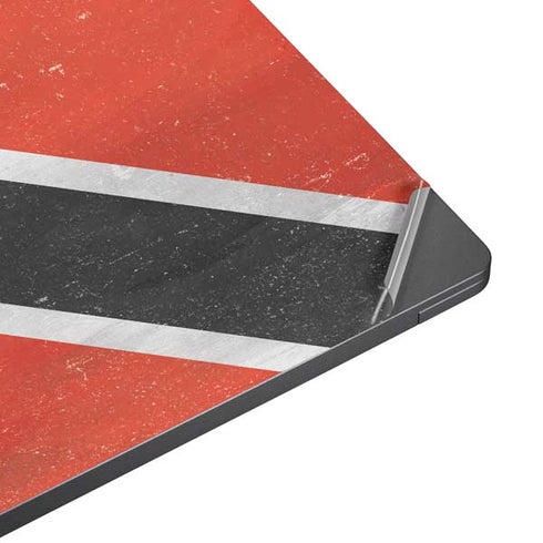 Trinidad and Tobagao Flag Distressed Surface Laptop 7 13.8in Skin