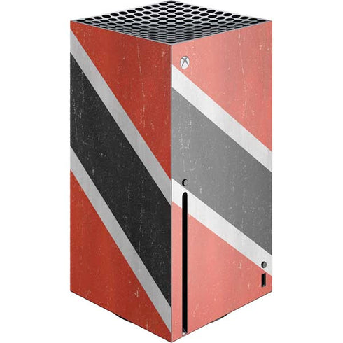 Trinidad and Tobagao Flag Distressed Xbox Series X Skins
