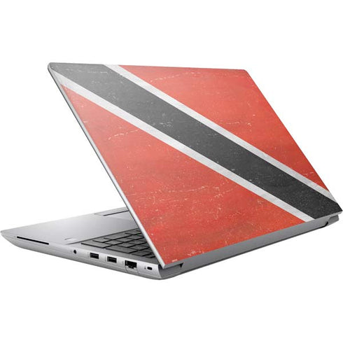 Trinidad and Tobagao Flag Distressed HP ZBook Fury 16 G10 Skin