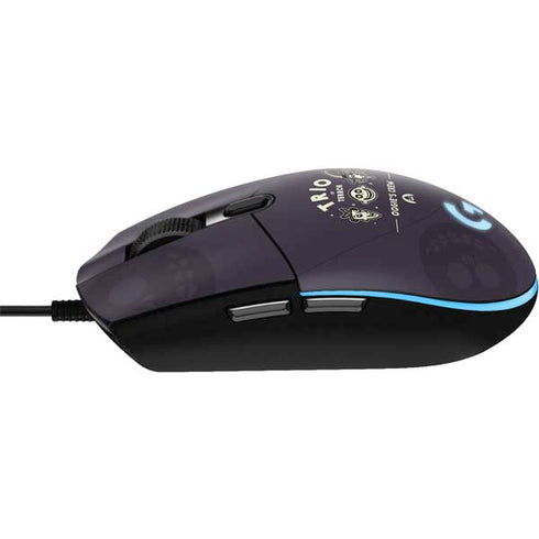 Disney The Nightmare Before Christmas Trio of Terror G203 Prodigy RGB Wired Gaming Mouse Skin