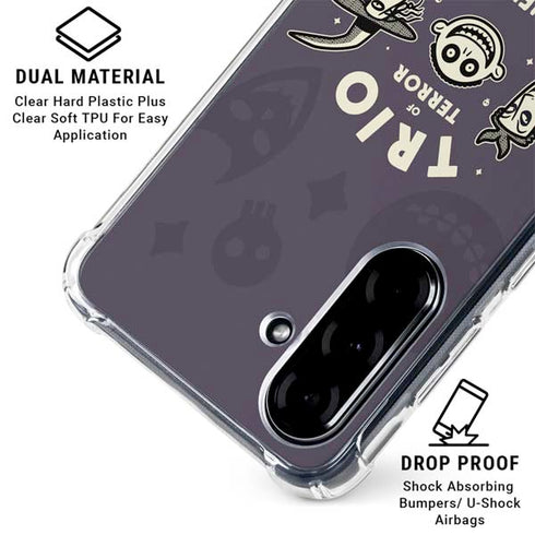 Disney The Nightmare Before Christmas Trio of Terror Galaxy A36 5G Clear Case