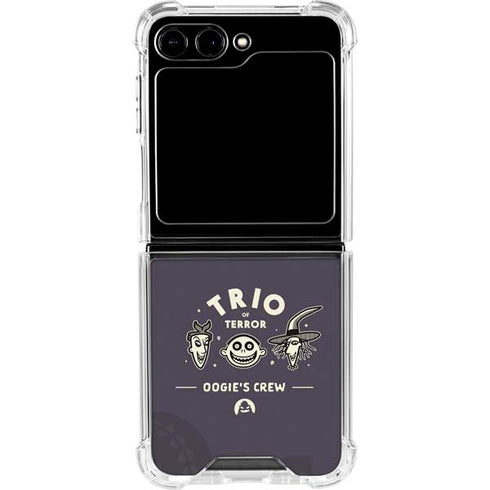 Disney The Nightmare Before Christmas Trio of Terror Galaxy Z Flip6 Clear Case