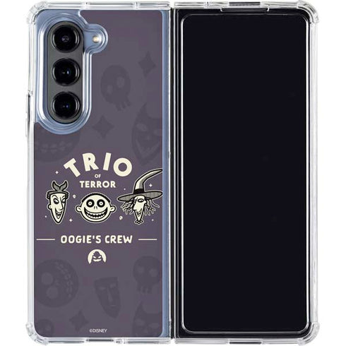 Disney The Nightmare Before Christmas Trio of Terror Galaxy Z Fold5 5G Clear Case