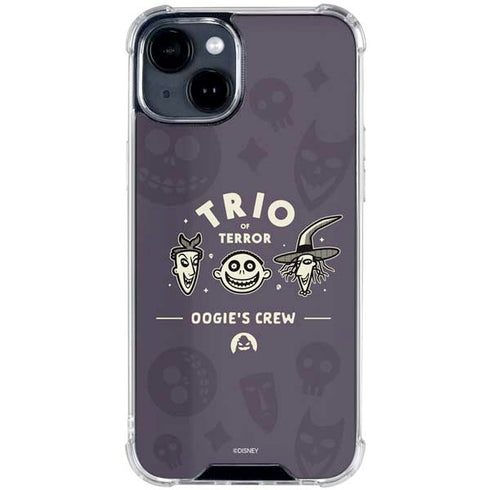 Disney The Nightmare Before Christmas Trio of Terror iPhone 15 Clear Case