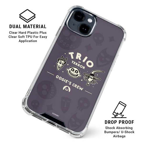 Disney The Nightmare Before Christmas Trio of Terror iPhone 15 Clear Case