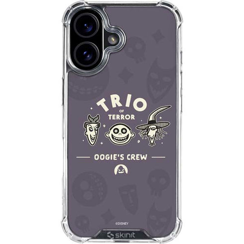 Disney The Nightmare Before Christmas Trio of Terror iPhone 16 Clear Case
