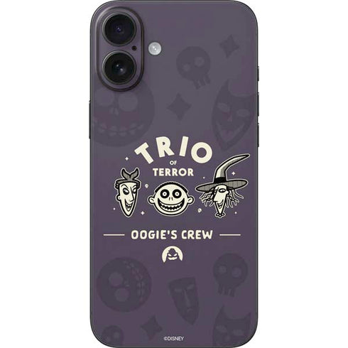 Disney The Nightmare Before Christmas Trio of Terror iPhone 16 Plus Skin