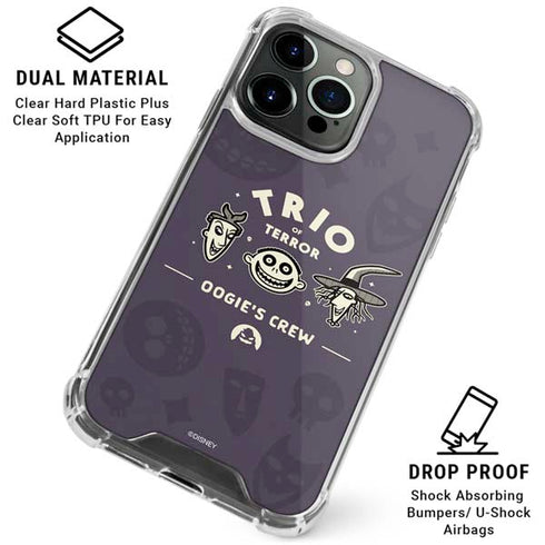 Disney The Nightmare Before Christmas Trio of Terror iPhone 16 Pro Clear Case