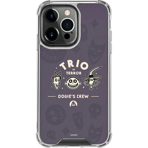 Disney The Nightmare Before Christmas Trio of Terror iPhone 16 Pro Max Clear Case