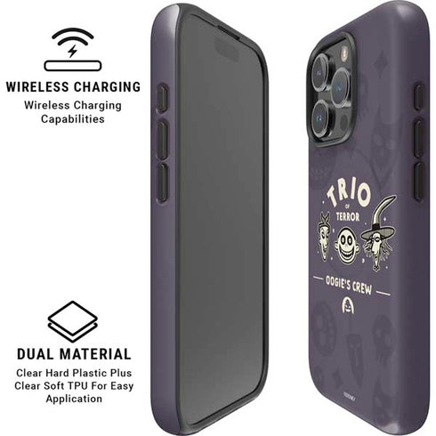 Disney The Nightmare Before Christmas Trio of Terror iPhone 16 Pro Max Magsafe Impact Case