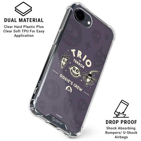 Disney The Nightmare Before Christmas Trio of Terror iPhone 16e Clear Case