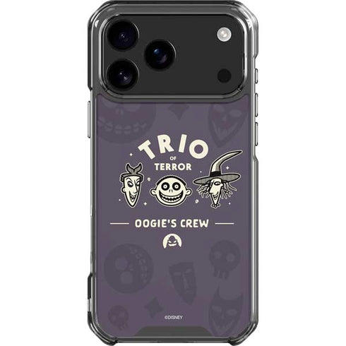 Disney The Nightmare Before Christmas Trio of Terror iPhone 18 Pro Max Clear Case