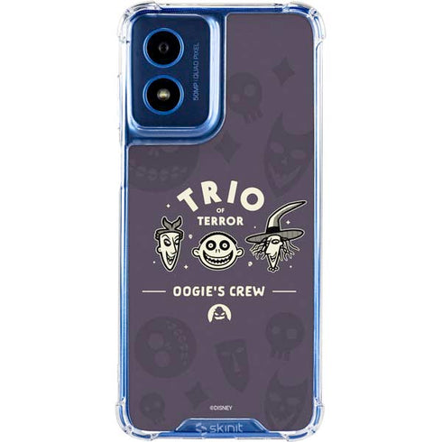 Disney The Nightmare Before Christmas Trio of Terror Moto G 5G (2024) Clear Case