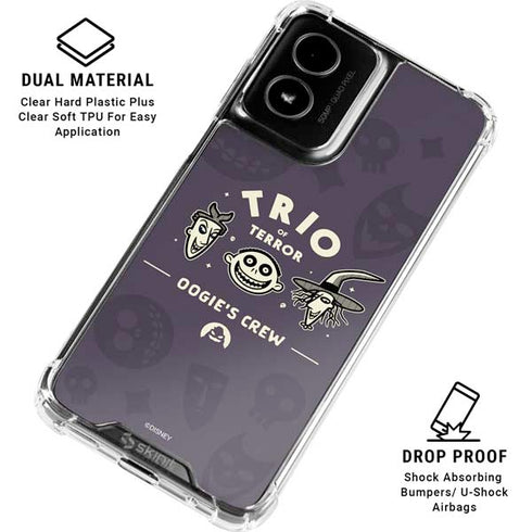 Disney The Nightmare Before Christmas Trio of Terror Moto G Power 5G (2024) Clear Case