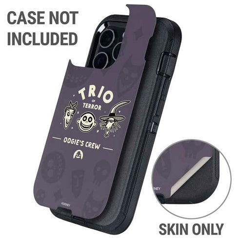Disney The Nightmare Before Christmas Trio of Terror Otterbox Defender iPhone Skin