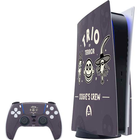 Disney The Nightmare Before Christmas Trio of Terror PlayStation PS5 Skins