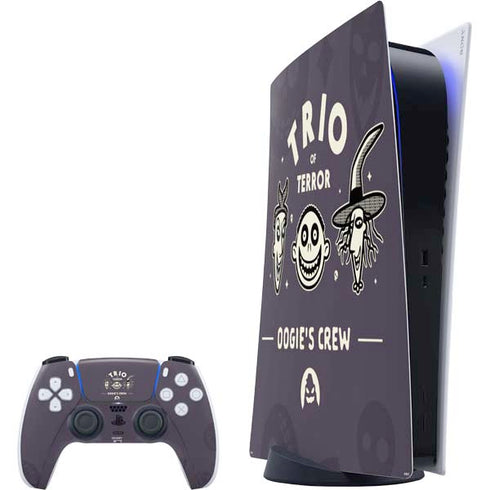 Disney The Nightmare Before Christmas Trio of Terror PlayStation PS5 Skins