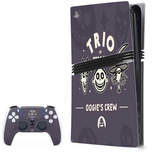Disney The Nightmare Before Christmas Trio of Terror PS5 Pro Bundle Skin
