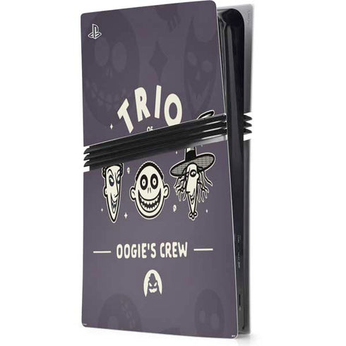 Disney The Nightmare Before Christmas Trio of Terror PS5 Pro Console Skin