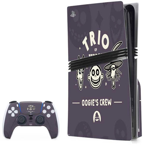 Disney The Nightmare Before Christmas Trio of Terror PlayStation PS5 Skins