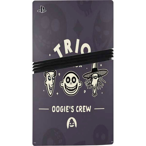 Disney The Nightmare Before Christmas Trio of Terror PS5 Pro Disk Console Skin