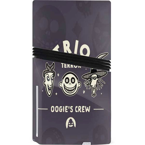 Disney The Nightmare Before Christmas Trio of Terror PS5 Pro Disk Console Skin