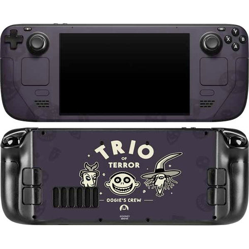 Disney The Nightmare Before Christmas Trio of Terror Steam Deck Handheld Gaming Computer OLED Skin