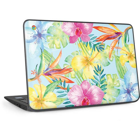 Tropical Daze HP Chromebook Skin