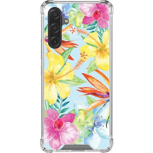Tropical Daze Galaxy A17 Clear Case