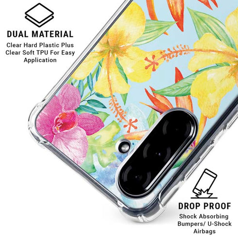 Tropical Daze Galaxy A36 5G Clear Case