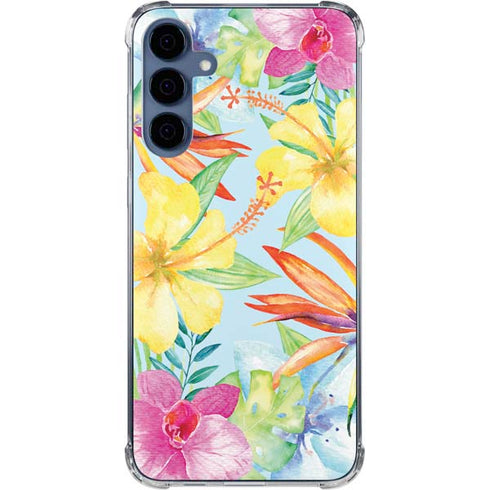 Tropical Daze Galaxy A55 5G Clear Case