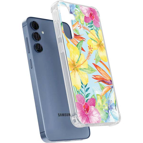 Tropical Daze Galaxy A55 5G Clear Case