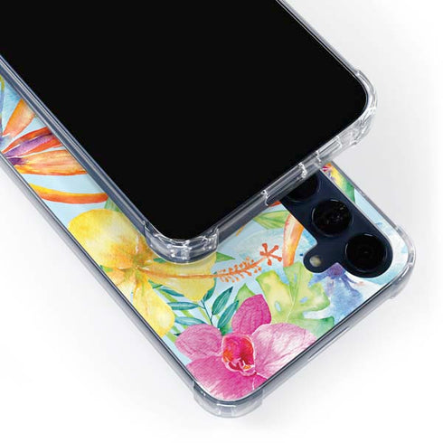 Tropical Daze Galaxy A55 5G Clear Case