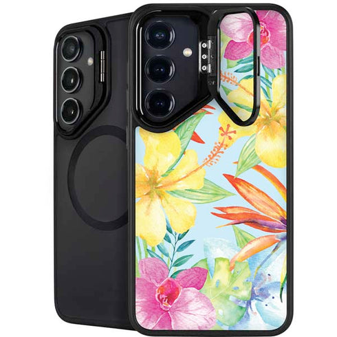 Tropical Daze Galaxy S24 Kickstand Case