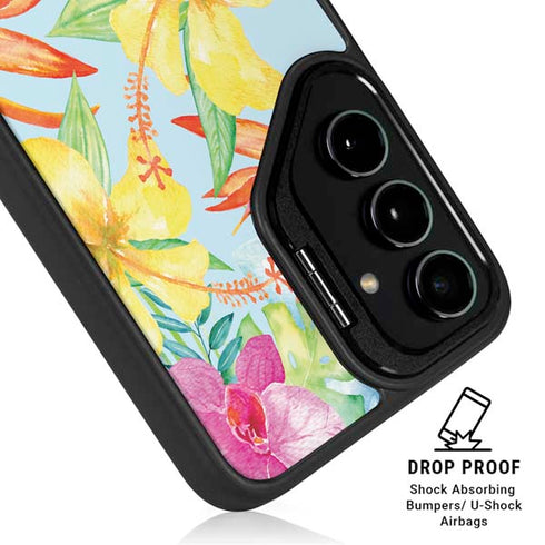 Tropical Daze Galaxy S25 Kickstand Case