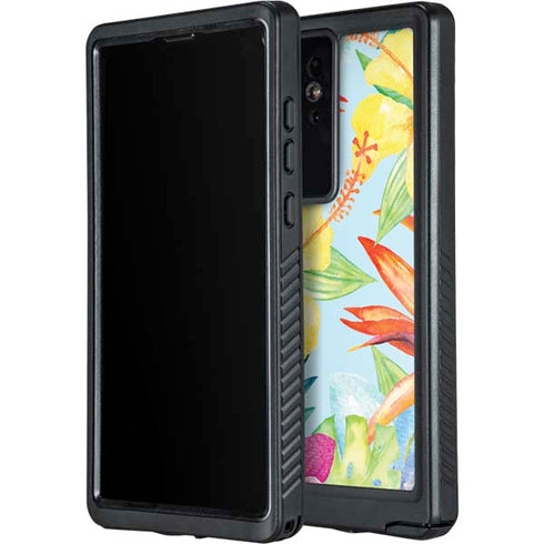 Tropical Daze Galaxy S24 Ultra Waterproof Case