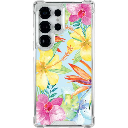Tropical Daze Galaxy S25 Ultra Clear Case