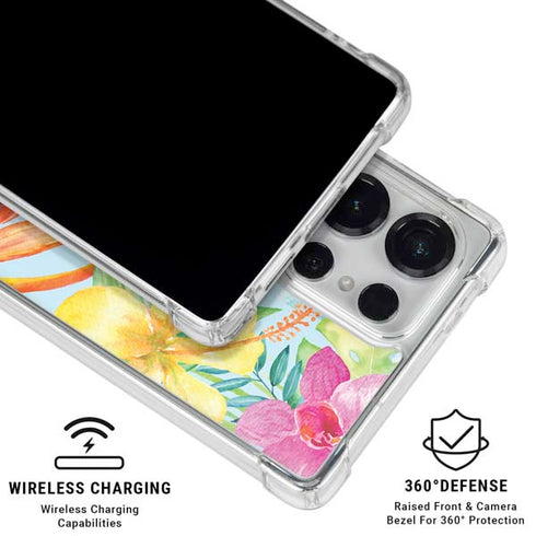 Tropical Daze Galaxy S25 Ultra Clear Case