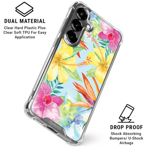 Tropical Daze Galaxy S26 Clear Case