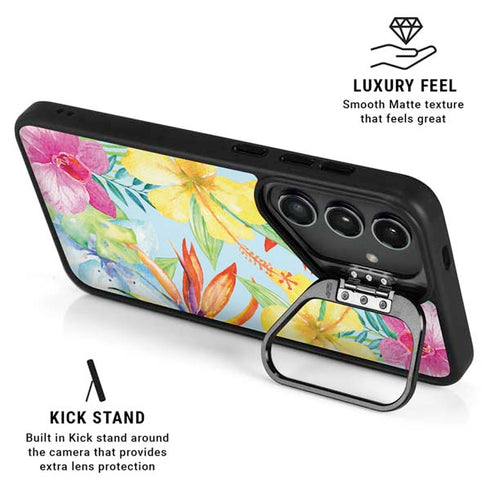 Tropical Daze Galaxy S26 Kickstand Case